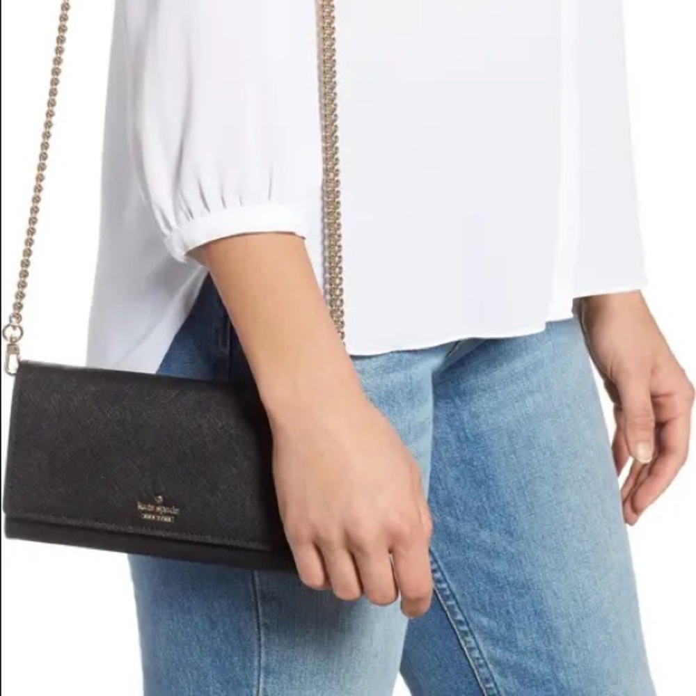 Kate Spade - cameron street - franny leather wallet on a chain - Picture 2 of 6